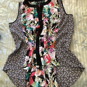 Spring button up top